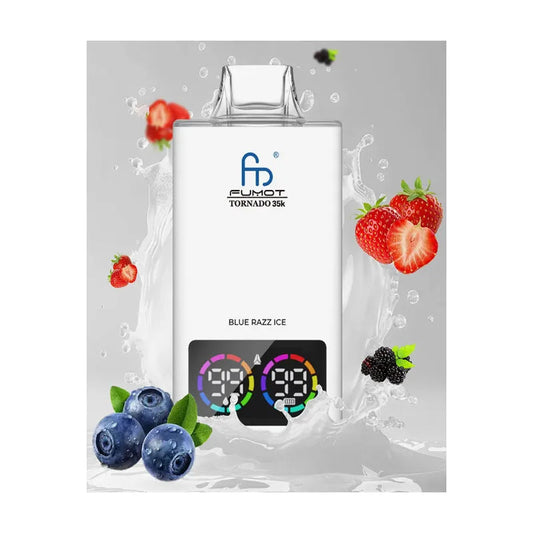 Fumot Tornado 35k Disposable Vape Fumot Vape With Digital 20 flavor Display