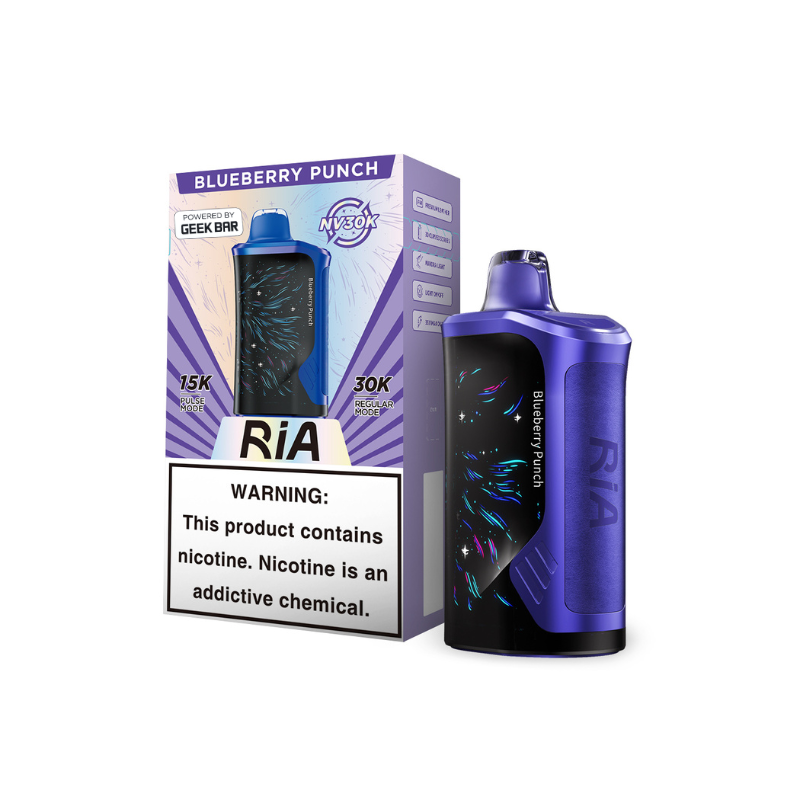 RIA NV30K By Geek Bar 30K Puff Disposable
