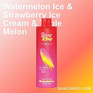 Bang King Triple 3 in 1 Flavor Disposable E-Cigarette 45000 Puffs Multi-Flavor Taste Experience