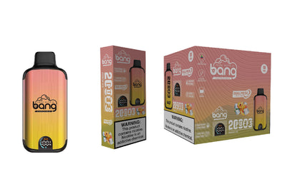 Bang 20000 Puffs Vape 20K Disposable Vape Pen E Cigarette Prefilled025ml 650mAh Disposable Vape 16 Flavors