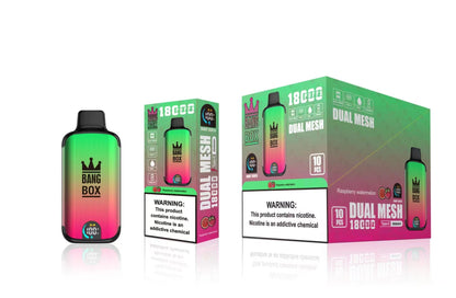 BANGBOX 18000 Puffs Disposable Vape Wholesale-850mAh Battery, 40ml E-liquid, Multiple Nicotine 12 Flavors