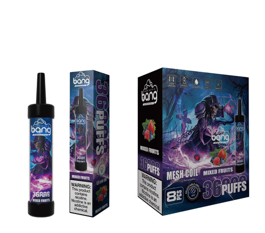 Bang 36000 Puffs Disposable Vape 850mah 12 Flavors
