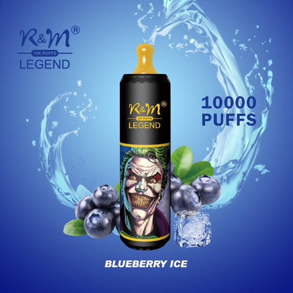 R&M Vape 10000K puffs  Disposable 20ML 850mah 19 Flavor Portable Stylish High-quality E-lectronic c igarette Vape E-liquid V aporizer Pod system Include Nicotine