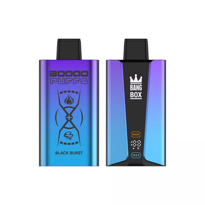 Bang Box 30000 Puffs Dual Mesh 0% 2% 3% 5% Low Nicotine Bulk Buy Rechargeable Disposable Vapes Pen Wholesale