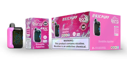 Bang starry 25000 puffs Disposable Vape-850mAh Battery, 30ml E-liquid, Multiple Nicotine 16 Flavors