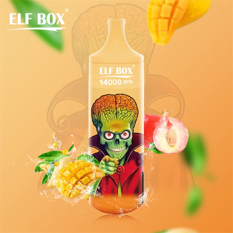 ELF BOX RGB 14000 Pro Disposable Vape – 14000 Puffs, Mesh Coil, 12 Flavors