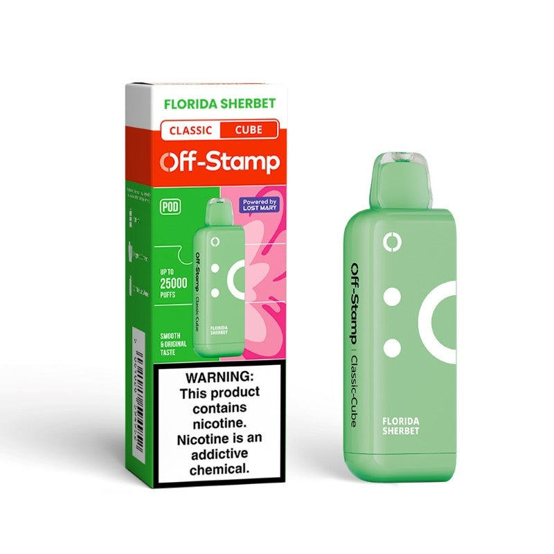 Off-Stamp X Cube Classic Cube 25K Disposable Pod 18ml 5%