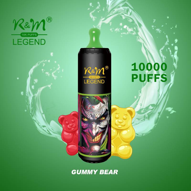 R&M Vape 10000K puffs  Disposable 20ML 850mah 19 Flavor Portable Stylish High-quality E-lectronic c igarette Vape E-liquid V aporizer Pod system Include Nicotine