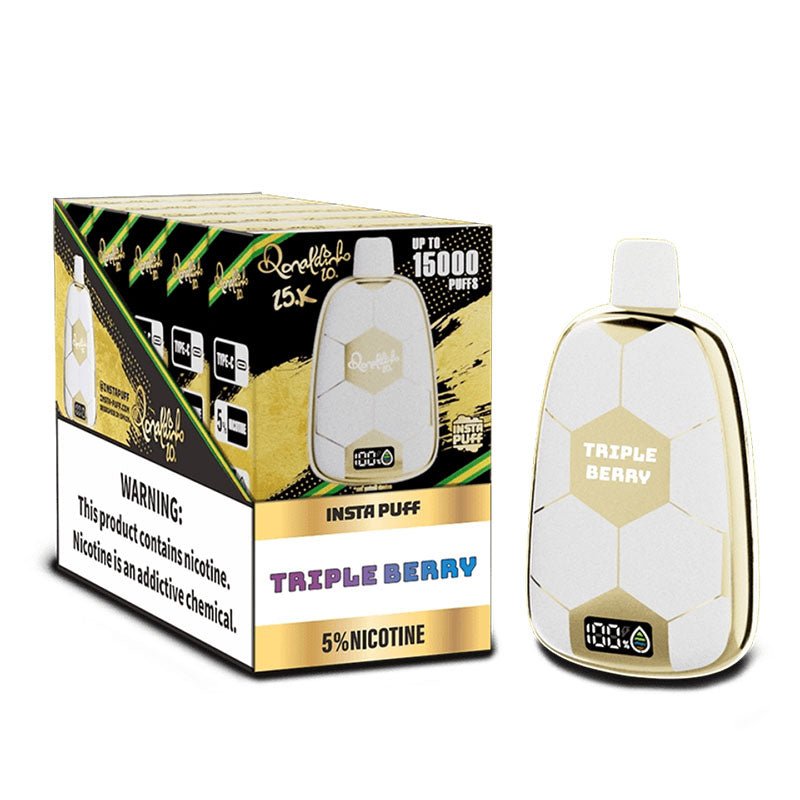 Insta Puff Ronaldinho 15K - 15K Puffs Disposable Vape | 5% Nicotine