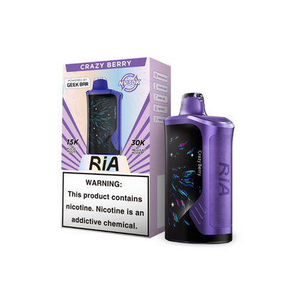 RIA NV30K By Geek Bar 30K Puff Disposable