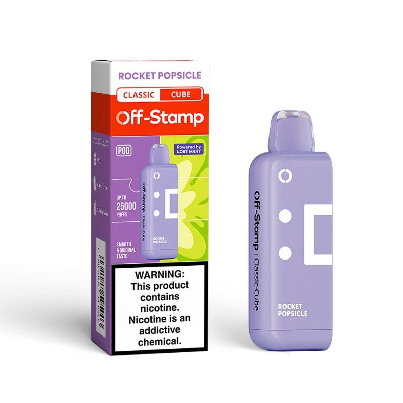 Off-Stamp X Cube Classic Cube 25K Disposable Pod 18ml 5%