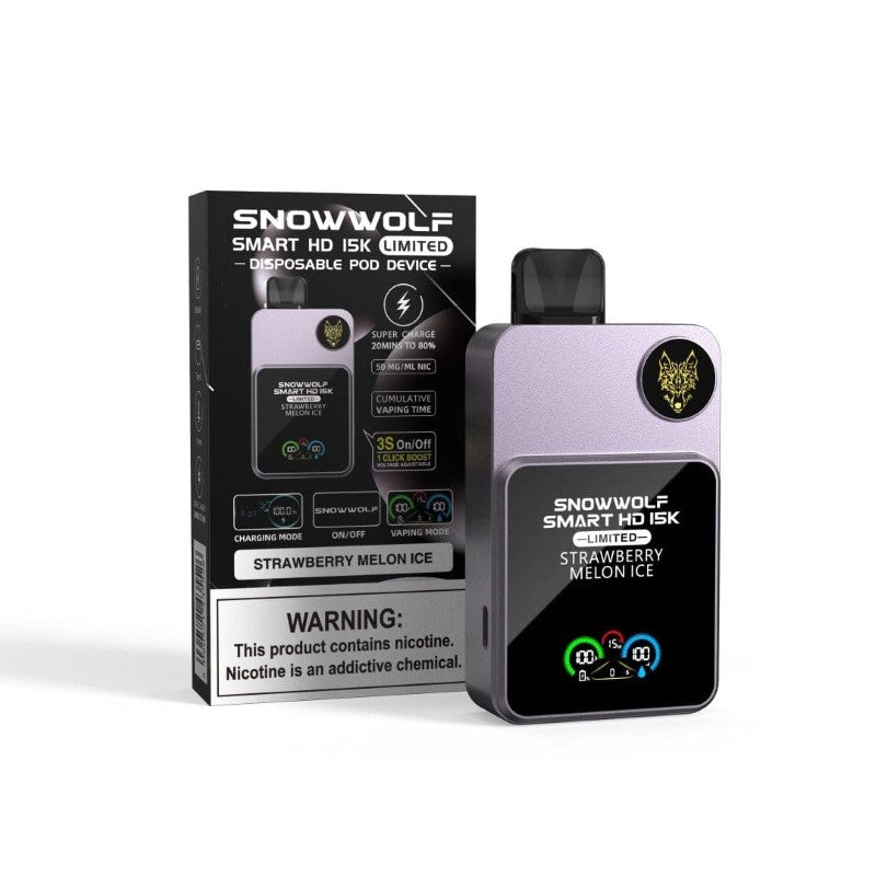 SNOWWOLF Smart HD 15000 Puffs Disposable Vape Wholesale