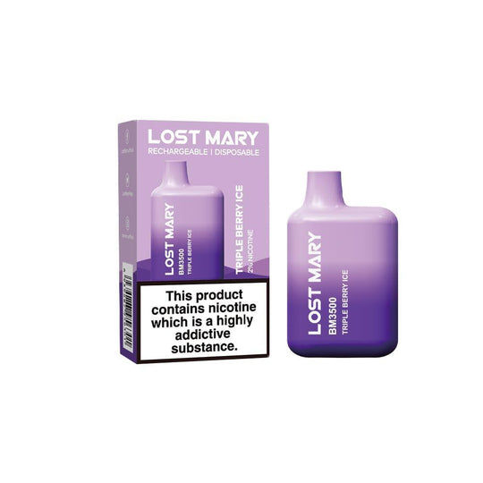 Lost Mary 3500 Puffs Disposable Vapes Pen Bar