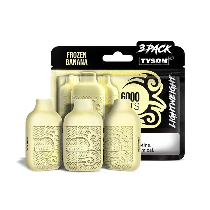 Tyson 2.0 Lightweight 6K - 3PK Vape