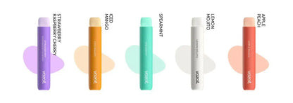 Vozol Star 600 puffs Bundle Disposable Vape Kit 20mg Nicotine 550mAh battery 15 Flavors