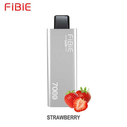 STRAWBERRY -FIBIE 7000 Puffs Disposable Vapor Wands(7000 PUFFS)