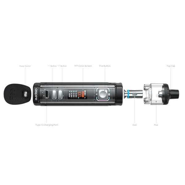 ASPIRE Veynom EX - Kit E-Cigarette 100W 5ml