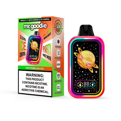 Mr.Goodie Abyss Mirror Ice Control 50000 Puffs Disposable Vape Wholesale