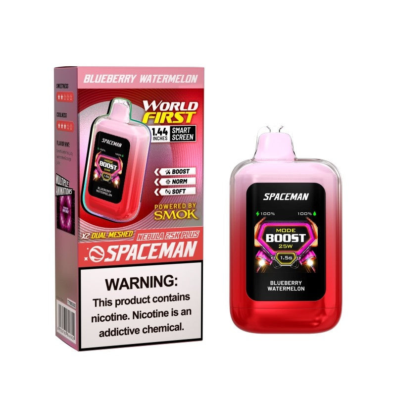 Smok Spaceman Nebula 25K Plus Disposable Vape 5%