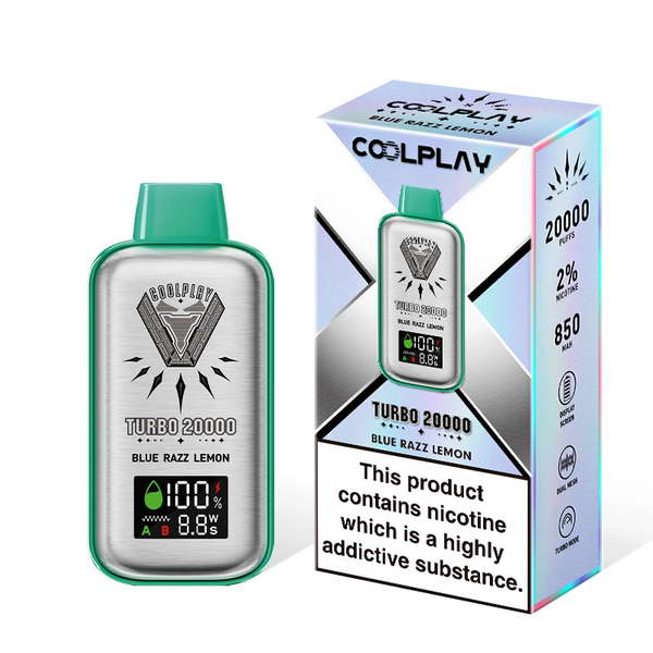 Coolplay Turbo 20000 Vape Rechargeable
