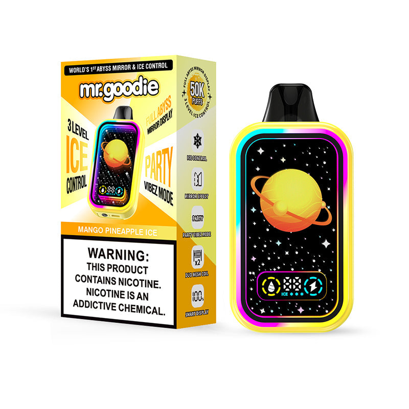 Mr.Goodie Abyss Mirror Ice Control 50000 Puffs Disposable Vape Wholesale