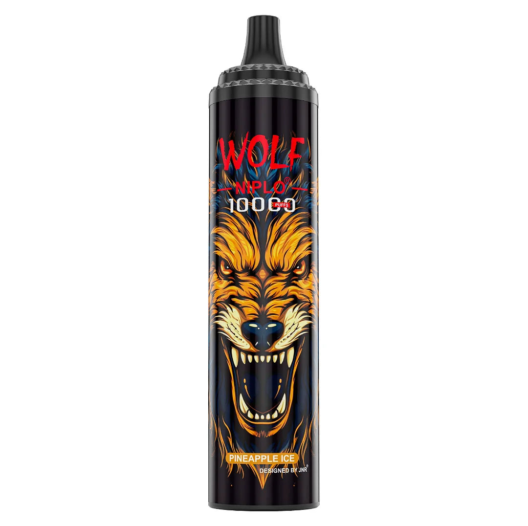 JNR Wolf Niplo  5% Disposable 10000 (Box of 10) 19 Flavors