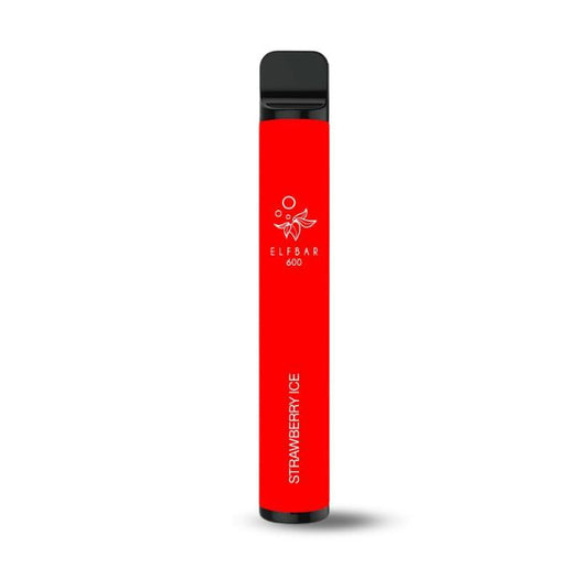 Elf Bar 600 Disposable  - Strawberry Ice 2%