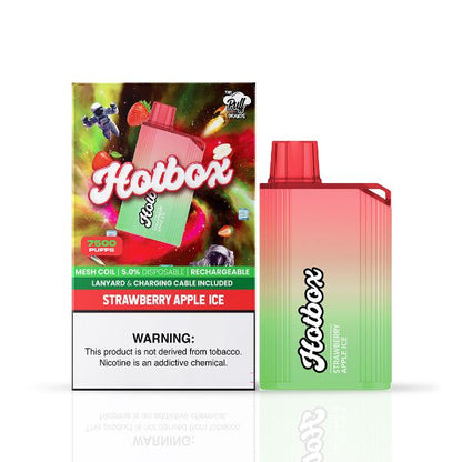 Puff HotBox 7500 Puffs Disposable Vape 16mL 5 Pack