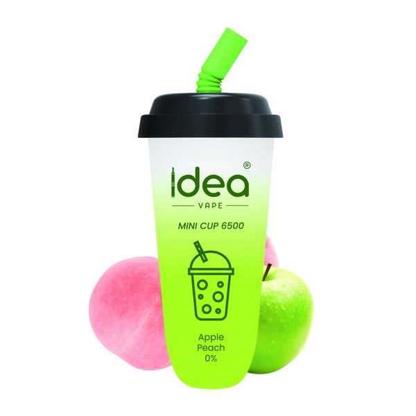 Idea Vape Mini Cup 6500 Puffs Top Brand Disposable Vape Bars Pens  Wholesale,BOX OF 10 PCS Idea Vape Mini Cup 6.5K Kit Nicotine Free-Idea