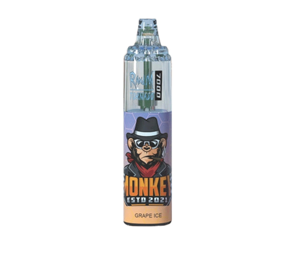 RandM Tornado 7000 Puffs 0% Nicotine Disposable Vape | UK Vapes
