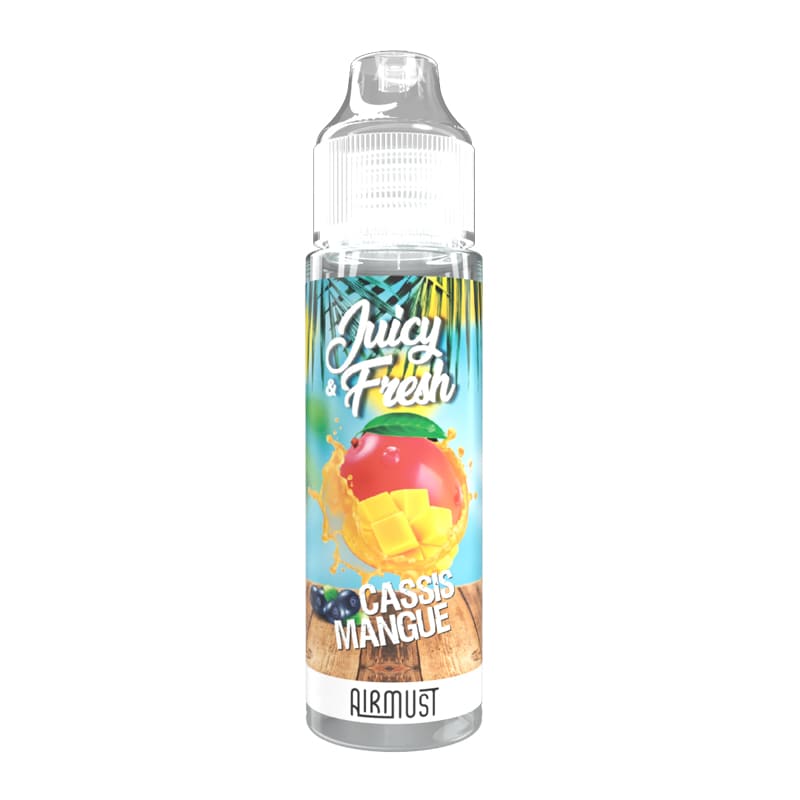 JUICY & FRESH Cassis Mangue - E-liquide 60ml