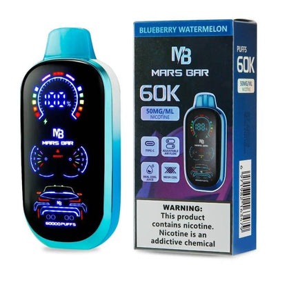 Mars Bar 60K Disposable Vape 25ml 5%