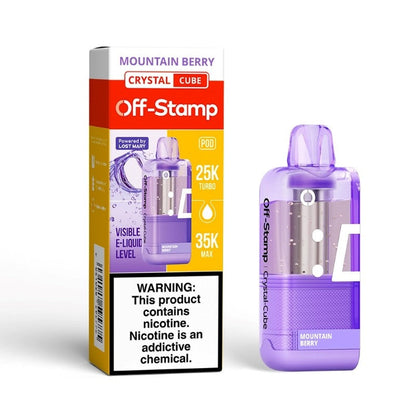 Off-Stamp X Cube Crystal Cube 35K Disposable Pod 17ml 5%