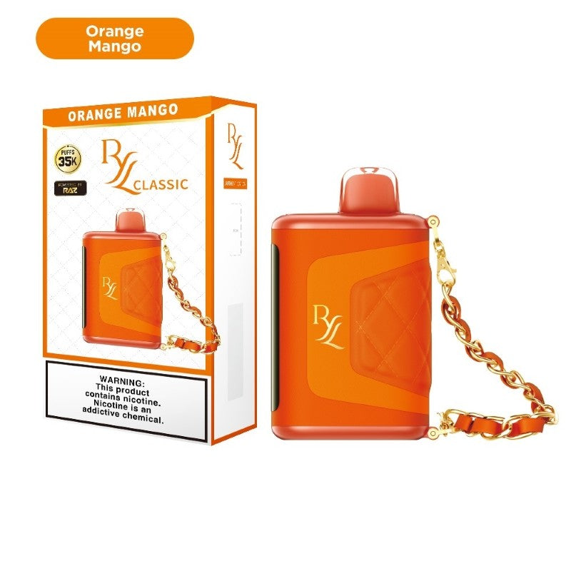 RAZ RYL Classic 35K Disposable Vape 16.5ml 5%