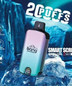 Bang King Double Crystal 20000 Puffs Vape 20K Disposable Vape Pen E Cigarette Prefilled-500mAh Battery, 25ml E-liquid, Multiple Nicotine 12 Flavors