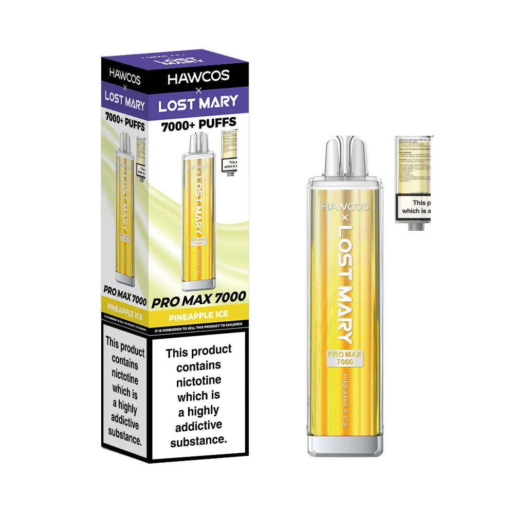 HAWCOS x Lost Mary Pro Max 7000 Disposable Vape