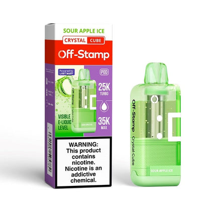 Off-Stamp X Cube Crystal Cube 35K Disposable Pod 17ml 5%
