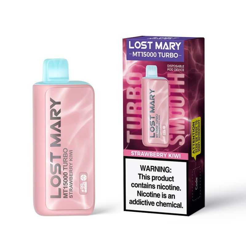 Disposable Vape 15000 Puffs - Lost Mary MT15000 Turbo (5% Nic) | Dual Mesh Coil