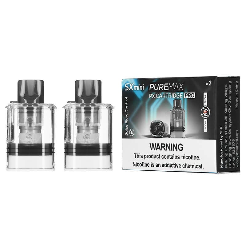 SX MINI Puremax Px Pro - Pack de 2 Cartouches Pod 2ml