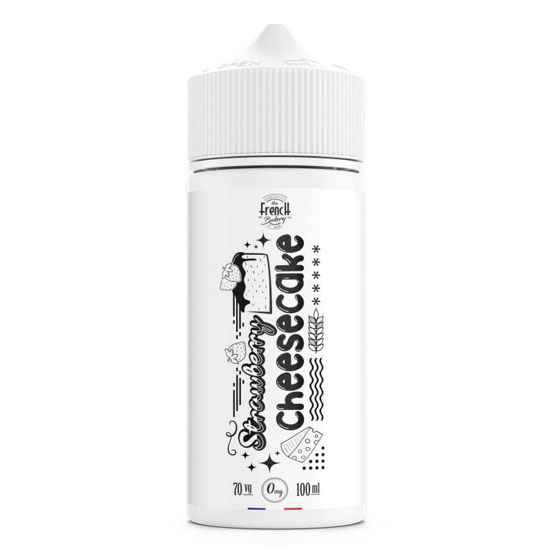 THE FRENCH BAKERY Strawberry Cheesecake - E-liquide 100ml